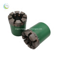 Impregnated diamond core drilling bit nq3